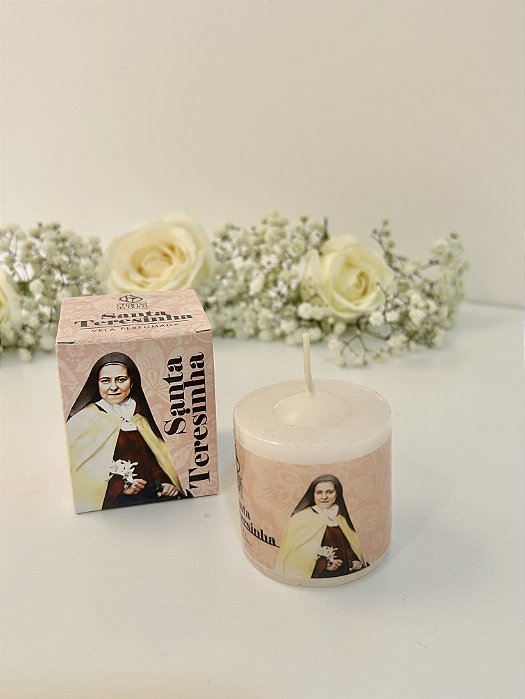 Vela Decorativa Santa Teresinha