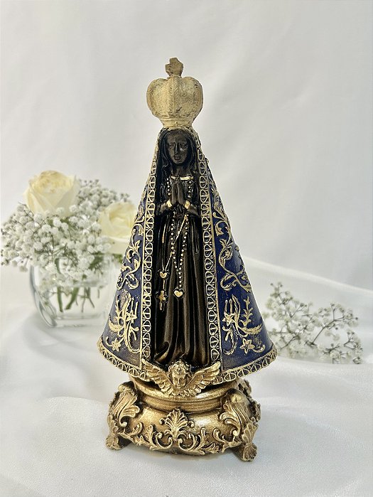 Nossa Senhora Aparecida 20 cm em Resina