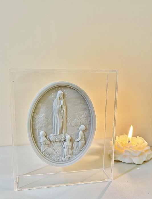 Caixa Acrílica Nossa Senhora de Fátima