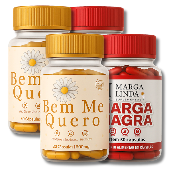 Kit 4 Unidades – Bem Me Quero e Marga Magra | Praticidade e Bem-Estar com Ingredientes Naturais
