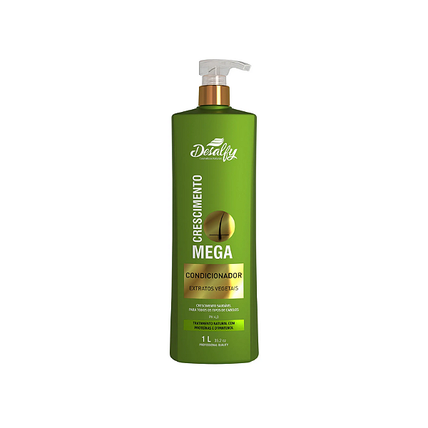 Desalfy Condicionador Linha Mega Crescimento 1L