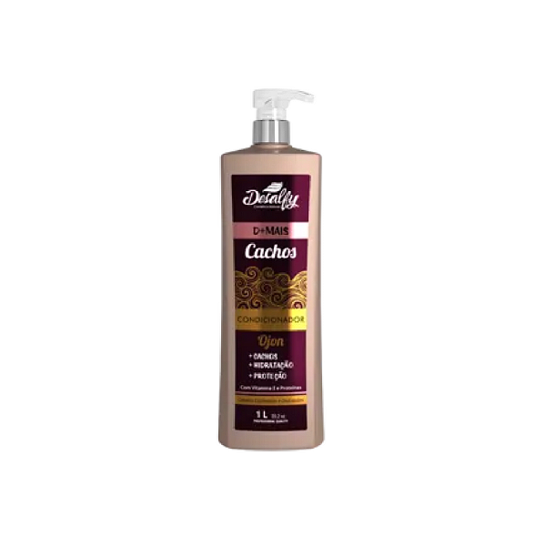 Desalfy Condicionador Linha D+ Mais Cachos 1L