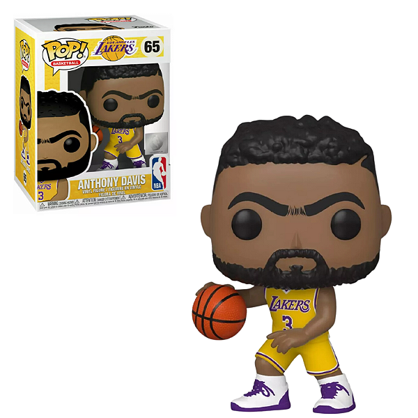 Funko Pop Anthony Davis 65 Los Angeles Lakers NBA