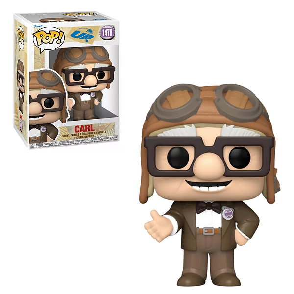 Funko Pop Carl 1478 UP! Altas Aventuras Disney