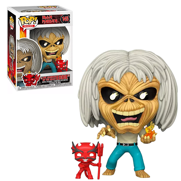 Funko Pop Eddie The Number of The Beast 145 Iron Maiden