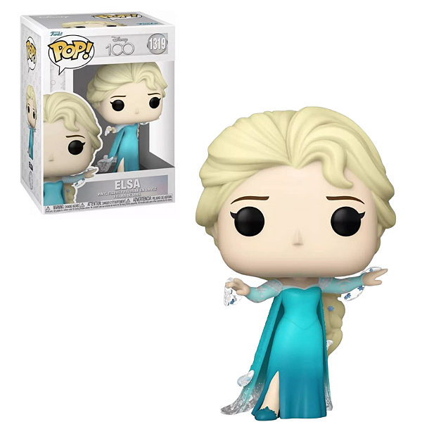 Funko Pop Elsa 1319 Frozen Princesa Edição 100 Anos Disney