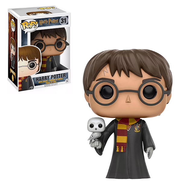 Funko Pop Harry Potter 31 com Hedwig