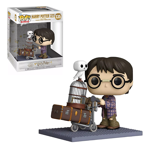 Funko Pop Harry Potter Pushing Trolley 135 Edição 20 Anos