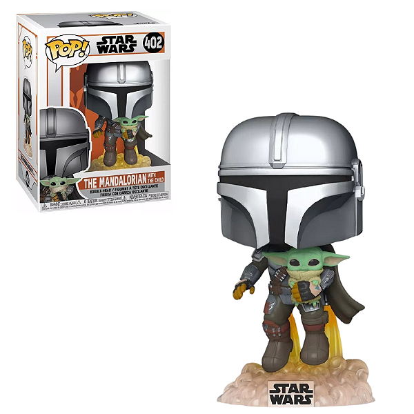 Funko Pop The Mandalorian with The Child 402 Star Wars