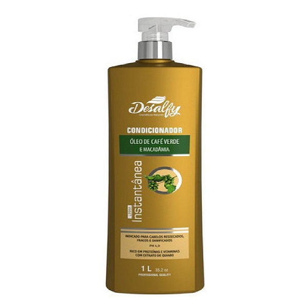 Desalfy Condicionador Linha Instantânea Óleo Café Verde 1L
