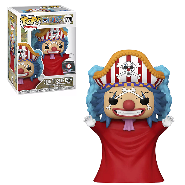 Funko Pop Buggy The Genius Jester 1778 Selo Especial One Piece