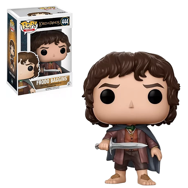 Funko Pop Frodo Baggins 444 O Senhor dos Aneis