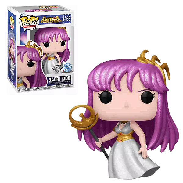 Funko Pop Saori Kido 1463 Exclusive Cavaleiros Do Zodiaco
