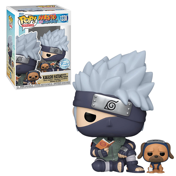 Funko Pop Kakashi Hatake with Pakkun 1338 Naruto Shippuden