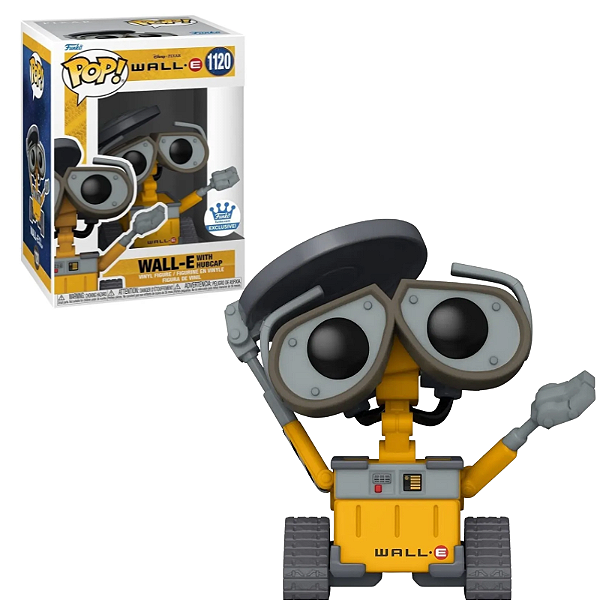 Funko Pop Wall-e with Hubcap 1120 Pixar Disney
