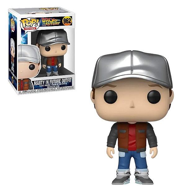 Funko Pop Marty in Future Outfit 962 De Volta para o Futuro