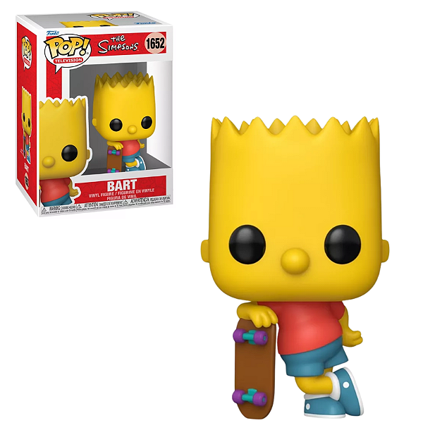 Funko Pop Bart 1652 Os Simpsons