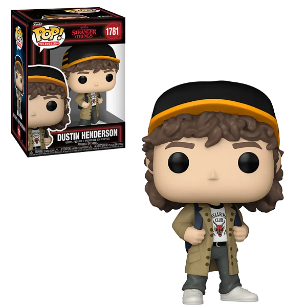 Funko Pop Dustin Henderson 1781 Temp. Final Stranger Things