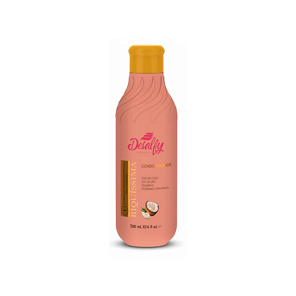 Desalfy Condicionador Riquíssima Óleo de Côco 300ml