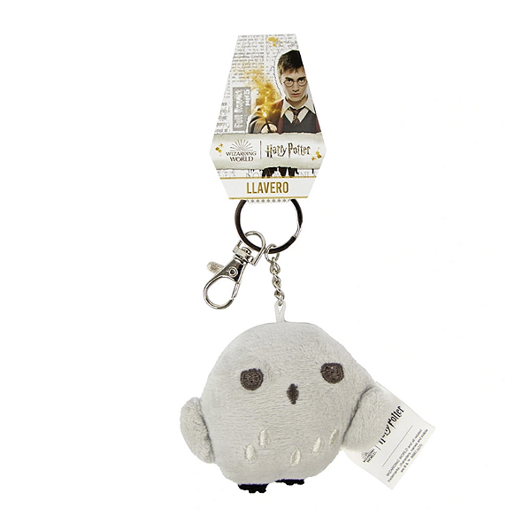 Chaveiro Pelúcia Hedwig Keyring Harry Potter