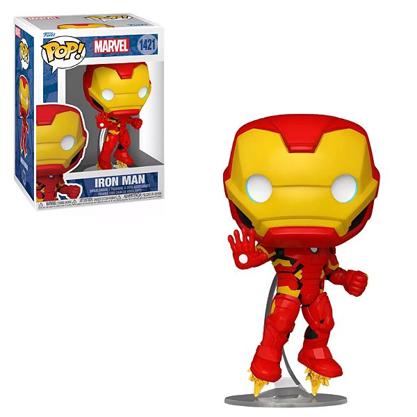 Funko Pop Iron Man 1421 Homem de Ferro Marvel