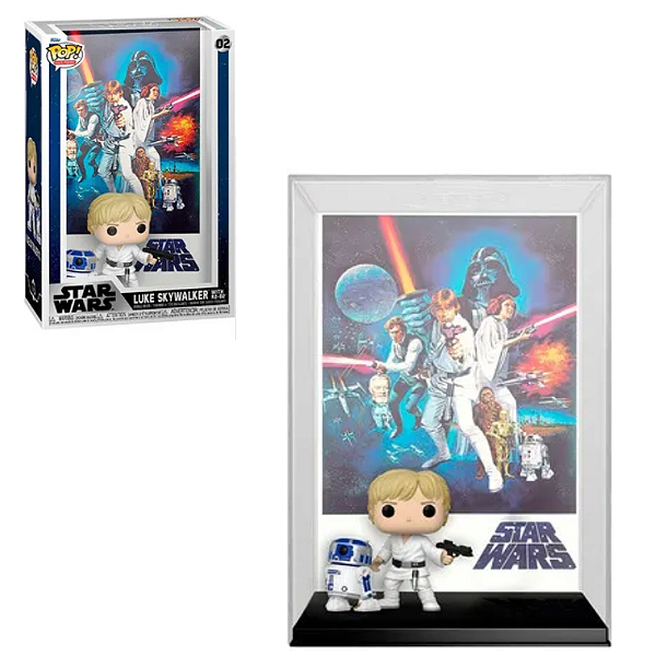 Funko Pop Luke Skywalker with R2-D2 02 Poster Star Wars