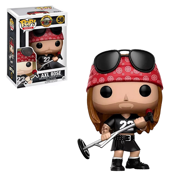 Funko Pop Axl Rose 50 Guns N Roses