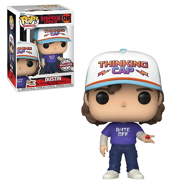 Funko Pop Dustin 1249 Exclusive Stranger Things