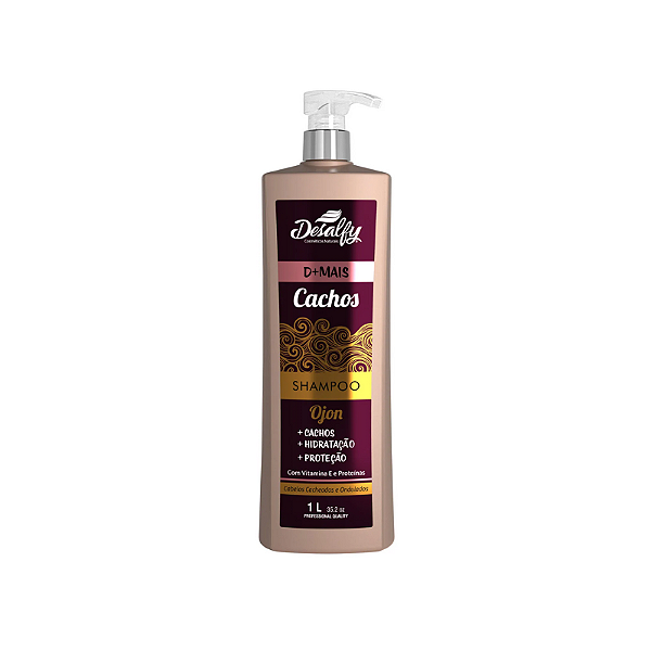 Desalfy Shampoo Linha D+ Mais Cachos 1L