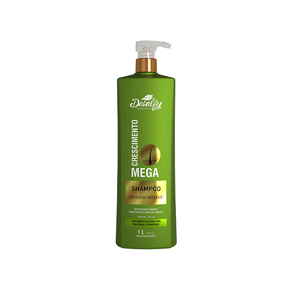 Desalfy Shampoo Linha Mega Crescimento 1L