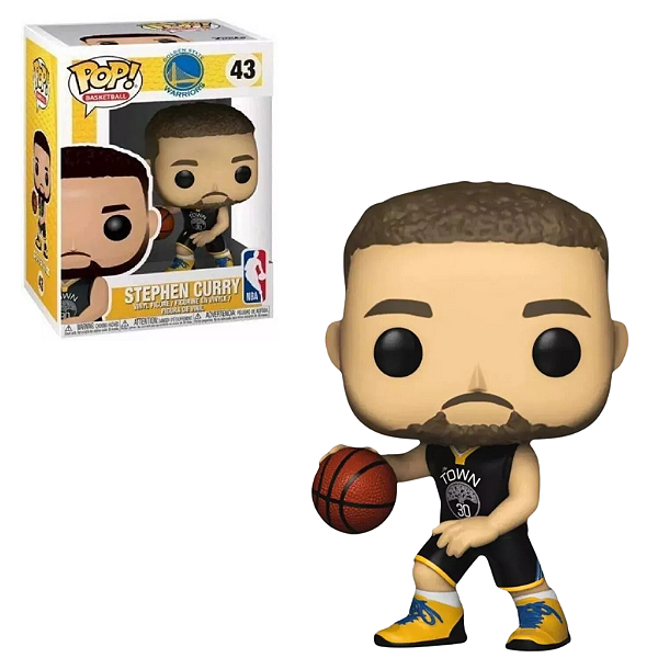 Funko Pop Stephen Curry 43 Golden State Warriors NBA