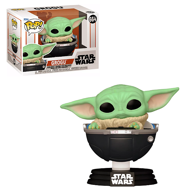 Funko Pop Grogu 664 Mandalorian Baby Yoda Star Wars