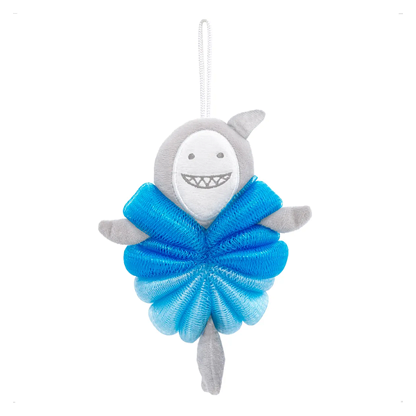 Buba Esponja para Banho Amigos Marinhos - Tubarão