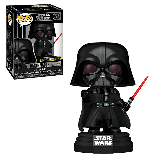 Funko Pop Darth Vader 795 Lights and Sound Star Wars
