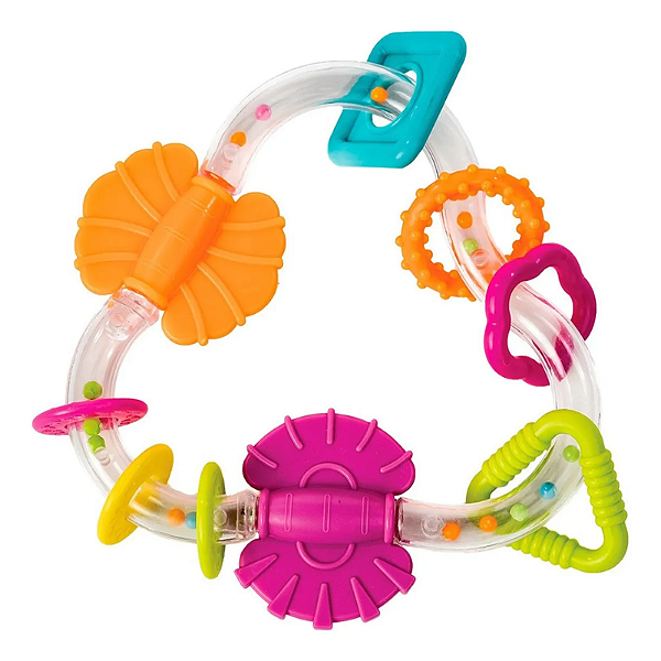 Buba Chocalho de Atividades com Formas e Texturas