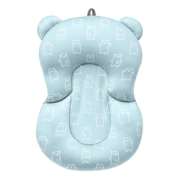 Buba Almofada de Banho para Bebê Ursinho Azul