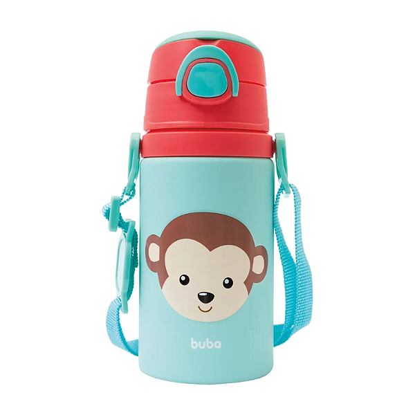 Buba Garrafinha de Alumínio Fun Animais Macaco
