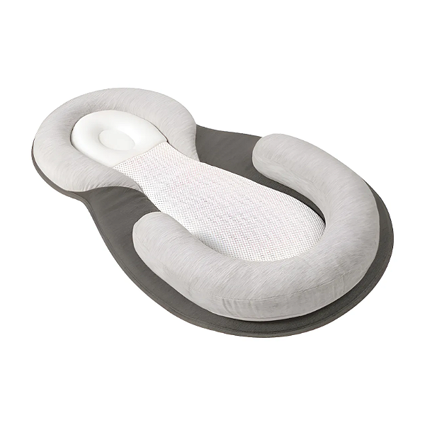 Buba Ninho Redutor de Berço para Recém Nascido Cinza