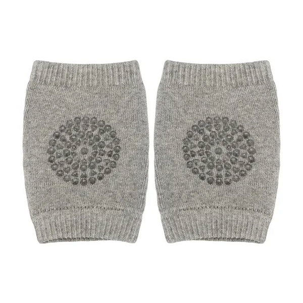 Buba Joelheira Antiderrapante Cinza