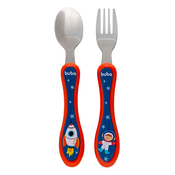 Buba Kit Talheres Aventuras Astronauta