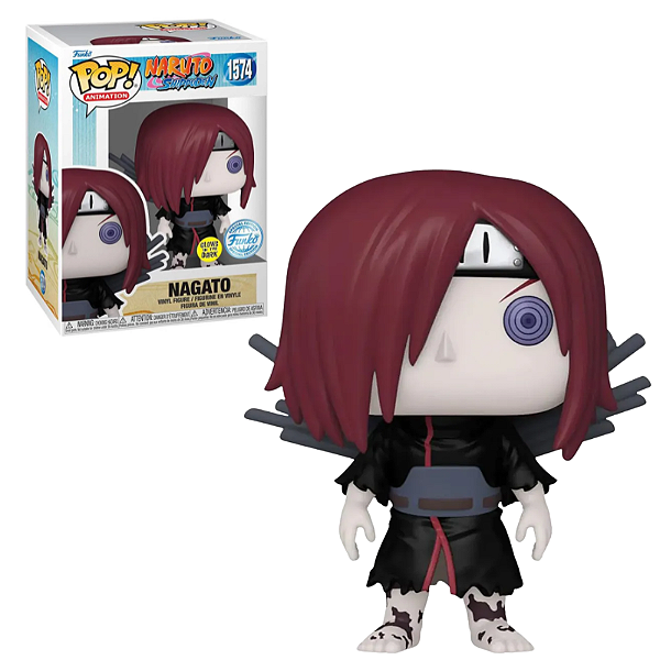 Funko Pop Nagato 1574 Glow Brilha no Escuro Naruto Shippuden