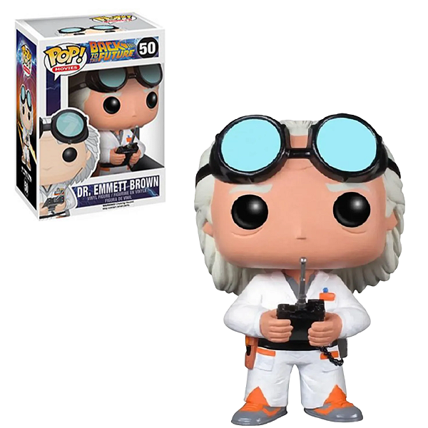 Funko Pop Dr. Emmett Brown 50 De Volta para o Futuro