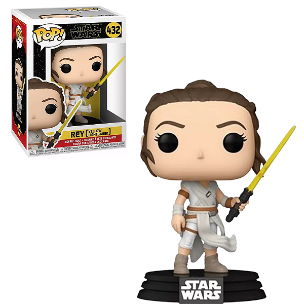 Funko Pop Rey (Yellow Lightsaber) 432 Star Wars