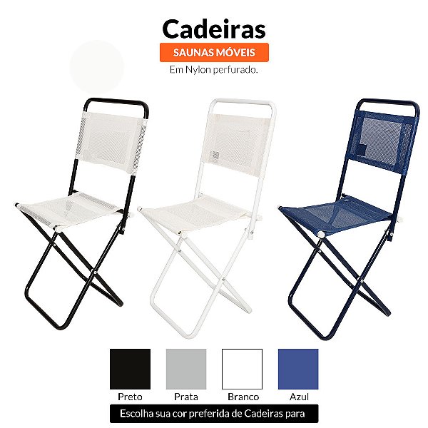Cadeira para sauna móvel