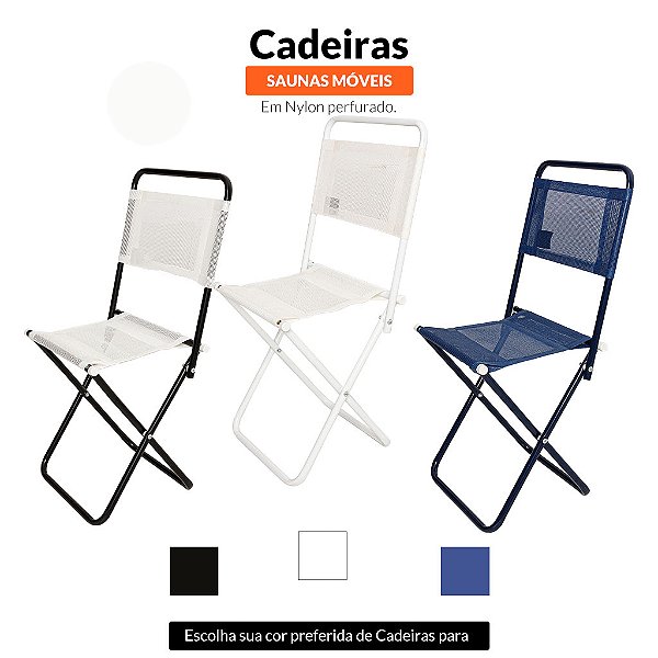 Cadeira para sauna móvel