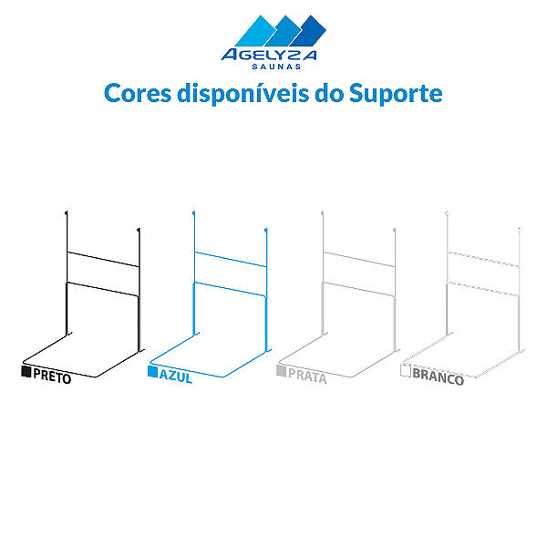 Suporte Móvel para Saunas