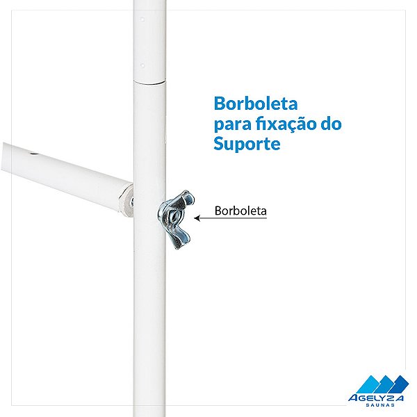 Suporte Móvel para Saunas