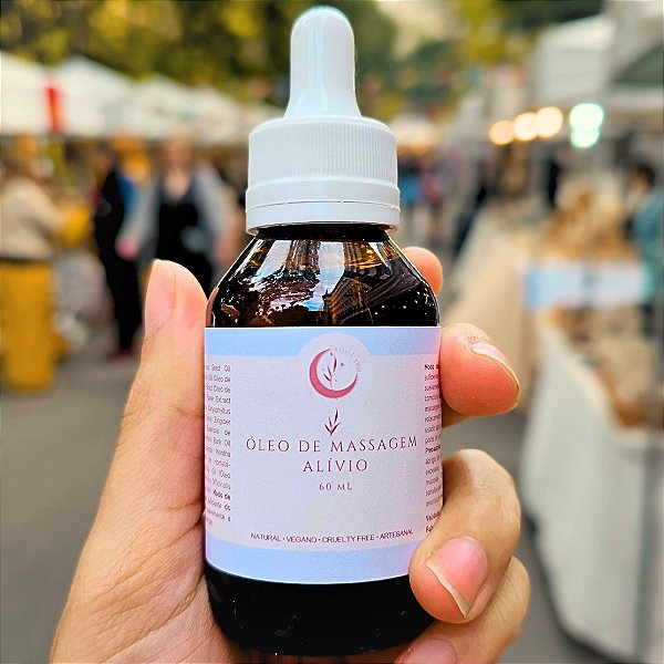 Óleo de Massagem Alívio | Relaxa e Aquece o Corpo | Soul’una