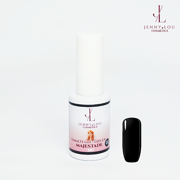 Esmalte em Gel Led/UV Majestade 8ml Jenny Lou Cosmetics