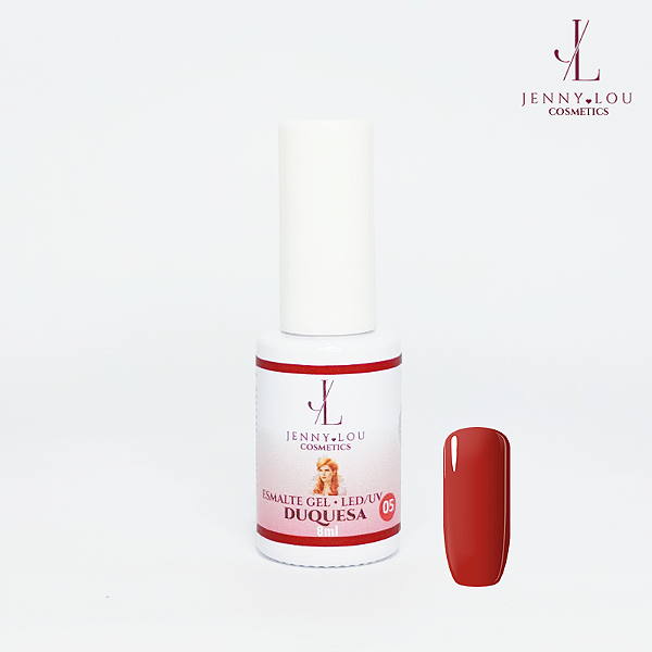 Esmalte em Gel Led/UV Duquesa 8ml Jenny Lou Cosmetics
